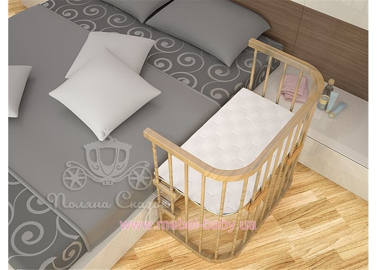 Приставні ліжечка для новонароджених 